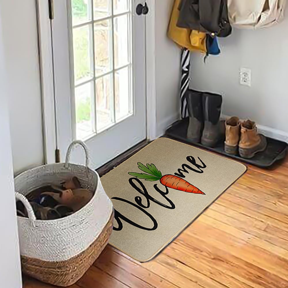 Decorhua Easter carrot mat UV and stain resistant.
