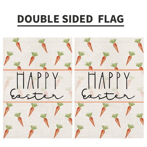 Decorhua weather resistant Easter flag designed for sun resilience outdoors