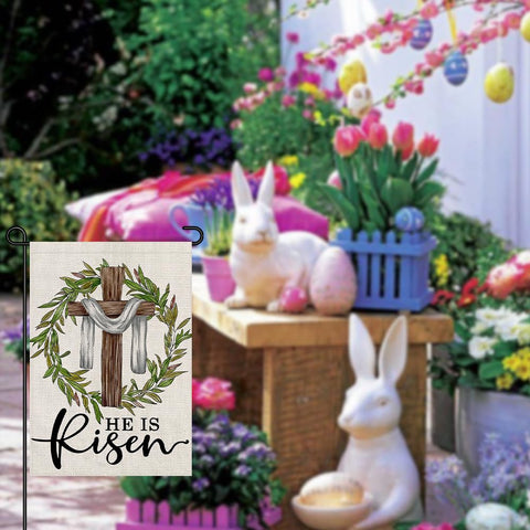 Decorhua premium burlap-look polyester resists weather and fading