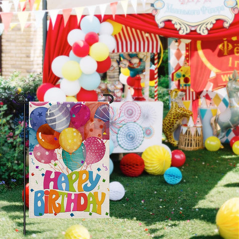 Decorhua durable polyester yard flag designed for wind and rain resistance.