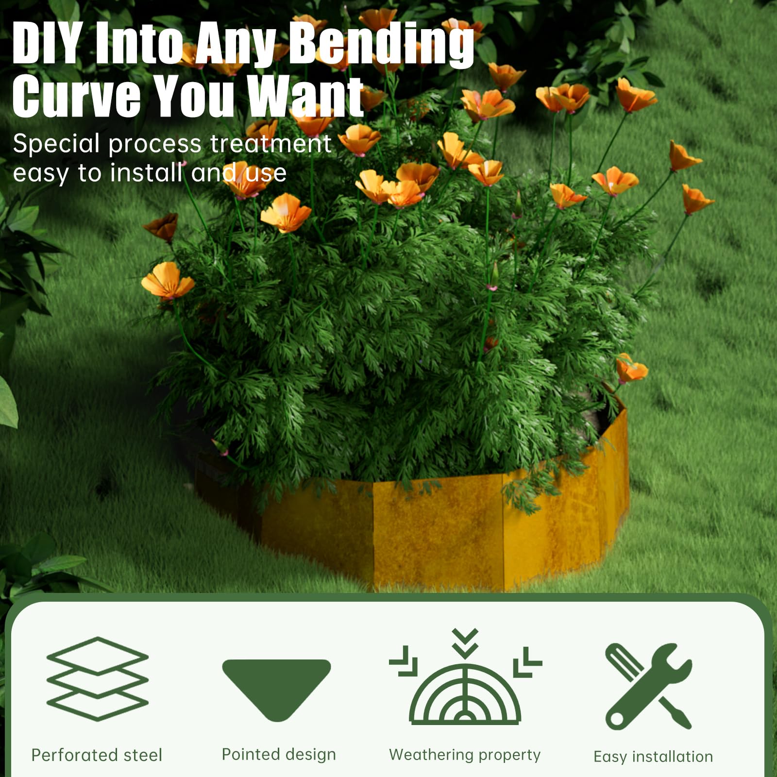 Decoroca planter durable design withstands weather while enhancing outdoor aesthetics.