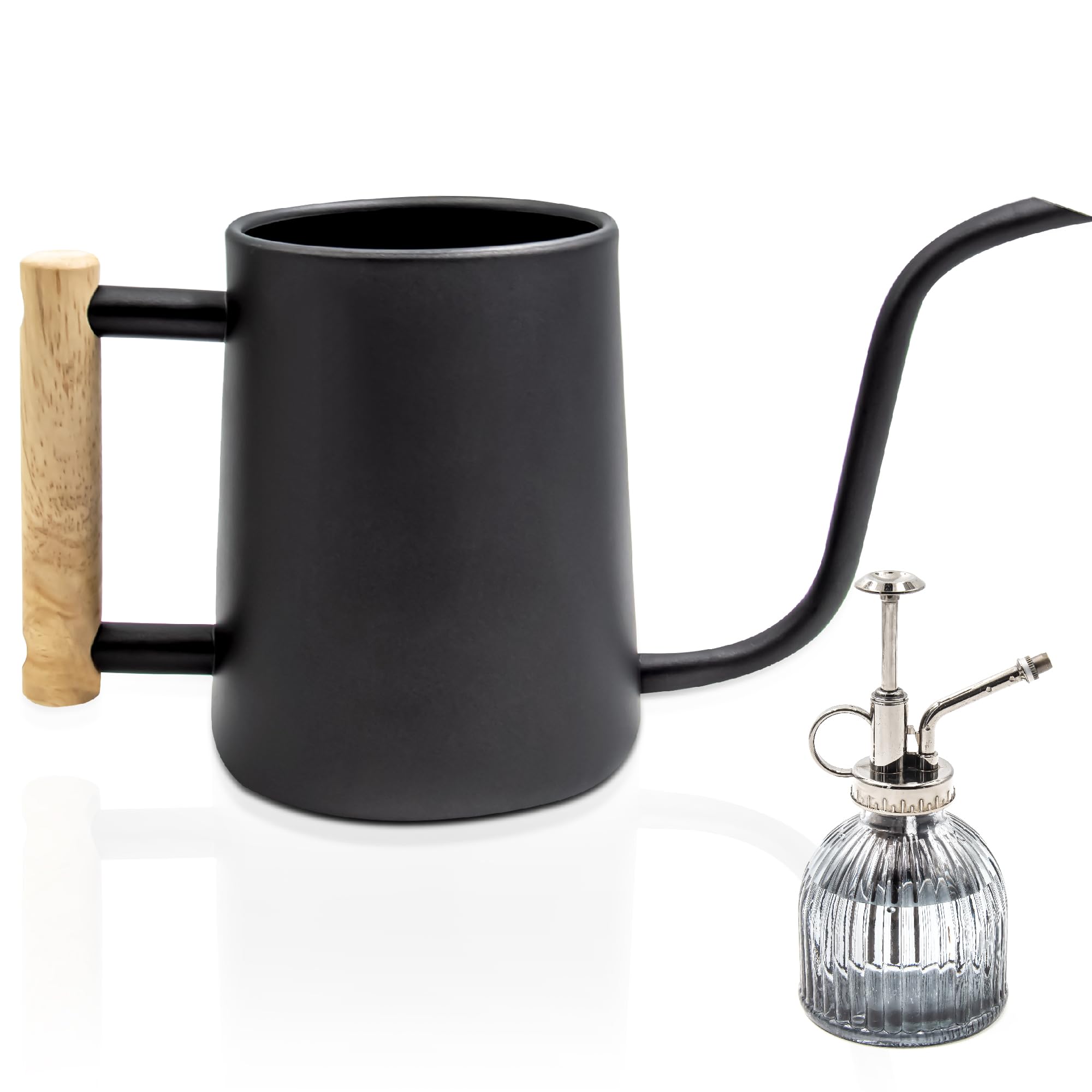 DECWXON watering can with long spout for precise indoor plant watering