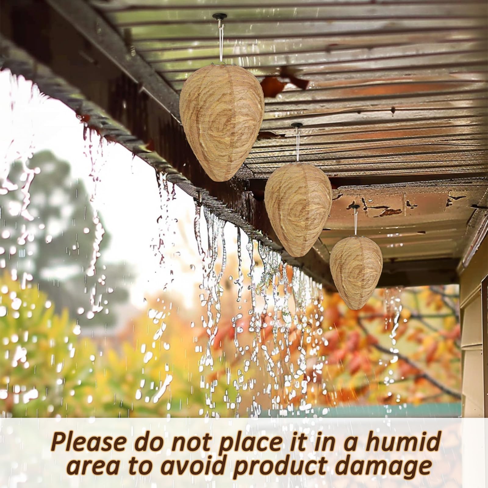 DECYOOL 4-pack offers versatile placement on fencing, trees, and patios