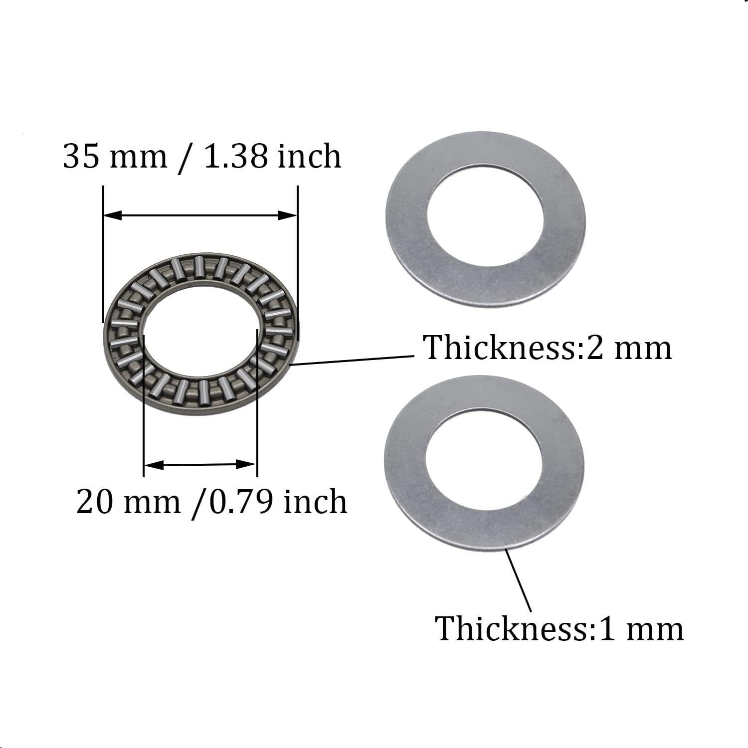 DEEG replacement riding mower front wheel bushing for compatible John Deere models