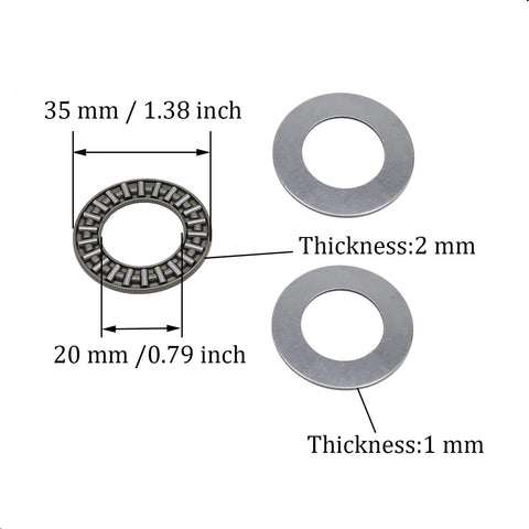 DEEG replacement riding mower front wheel bushing for compatible John Deere models