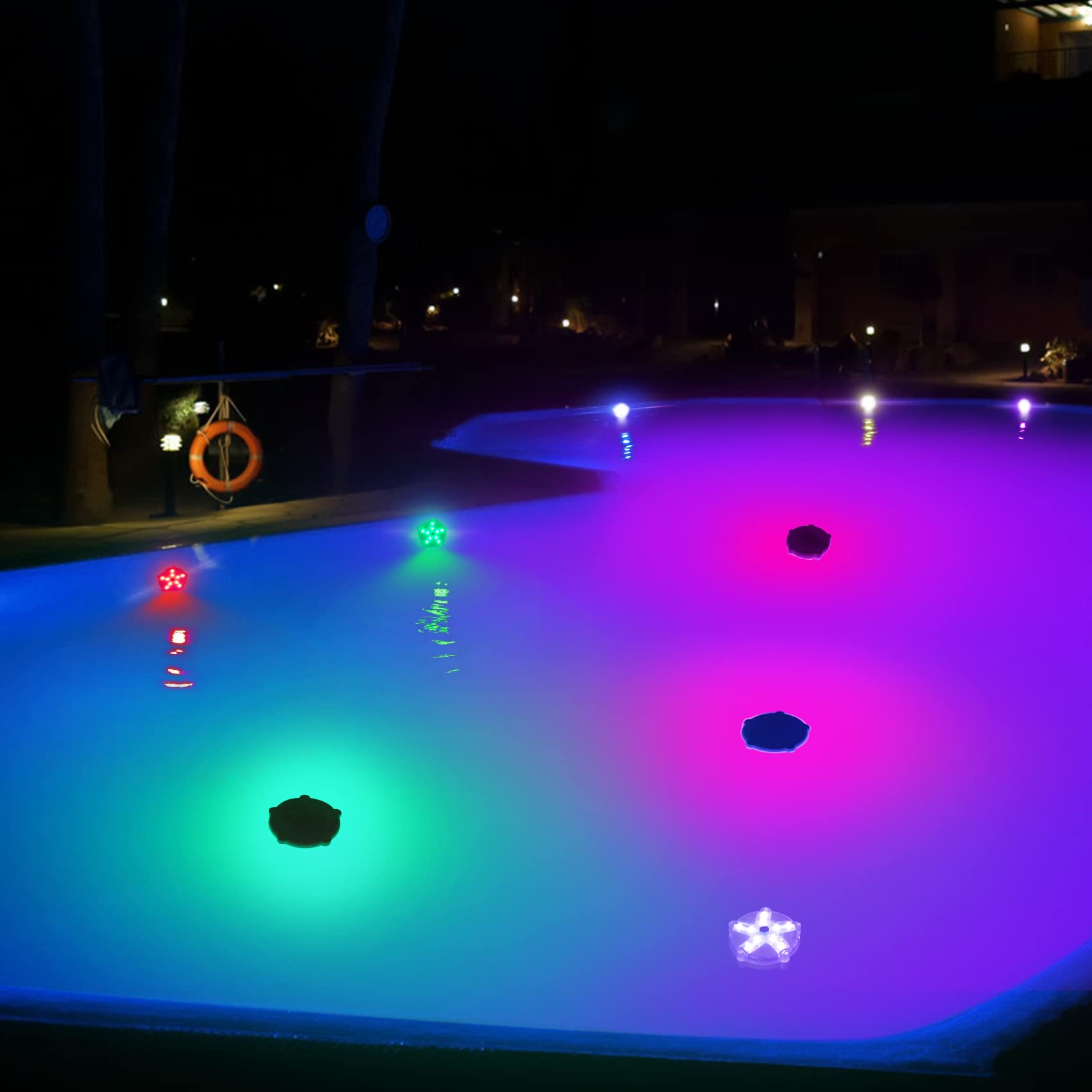 DeeprBetter AAA-powered pond light simple, affordable mood lighting