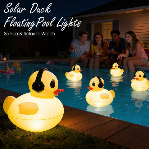 DeeprBetter IP68 waterproof floating duck light is ready for any weather.