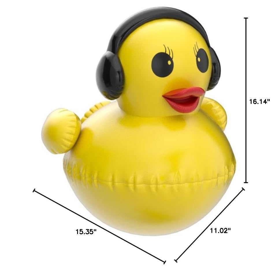 DeeprBetter outdoor pool decor duck light brings whimsy to backyards.
