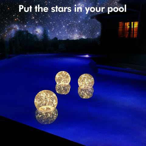 DeeprBlu floater holds up to 2 lbs of chlorine or bromine tablets