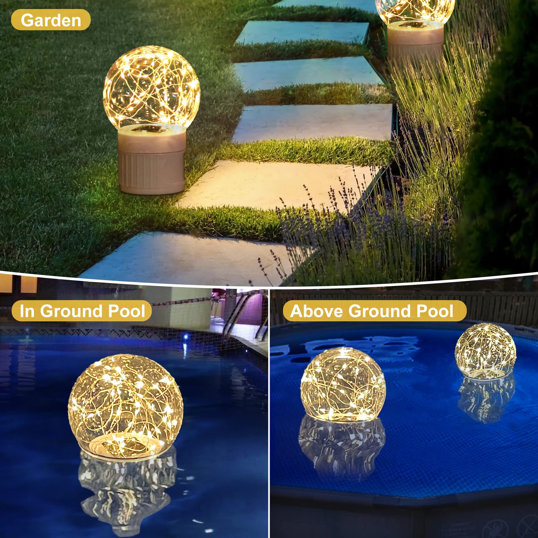 DeeprBlu floater suitable for hot tubs and pools, enhances water care