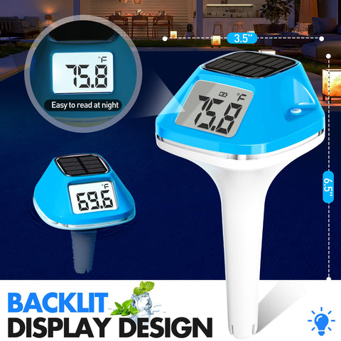 DeeprBlu XL backlit LCD display provides clear night readings.