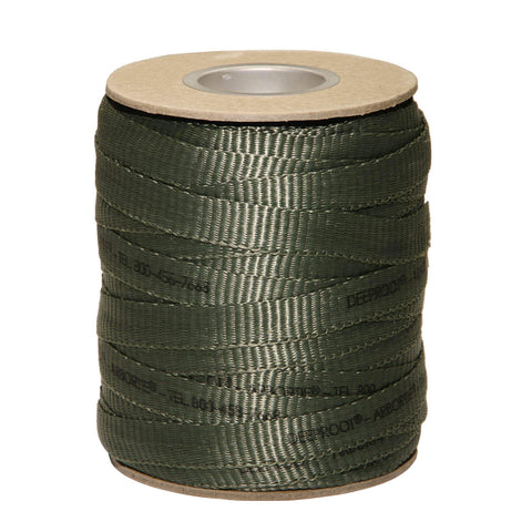 DeepRoot ArborTie 250ft roll in olive for versatile tree staking