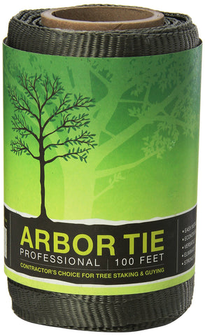 DeepRoot ArborTie staking and guying 100ft roll provides strong, flexible support for street trees.