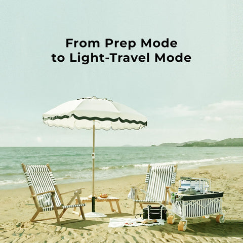 DEER LAND Easy-pull wagon speeds camping setup and outings.
