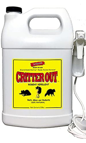 Critter Out peppermint scent closeup highlighting rodent repellent