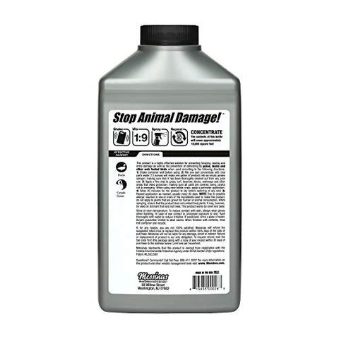 Deer Stopper Goose Stopper spraying action demonstrates easy mist application for daily use.