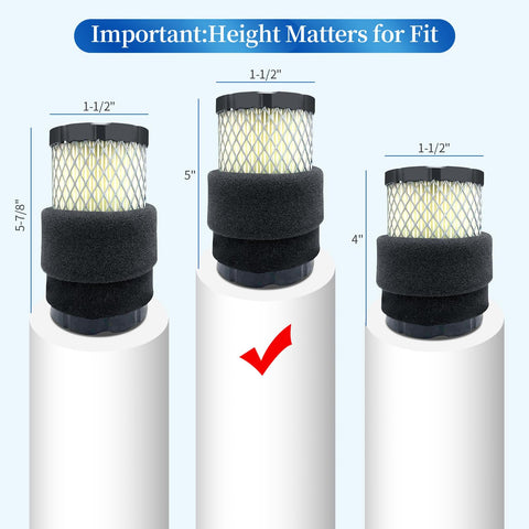 Defary lawn tractor filter fits a wide range of models.
