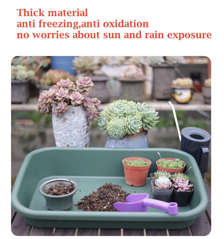 Defemim Garden Tidy Tray seedling transplanting station setup