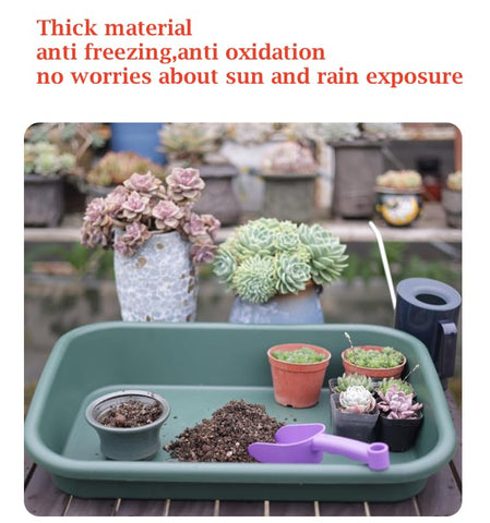 Defemim Garden Tidy Tray seedling transplanting station setup