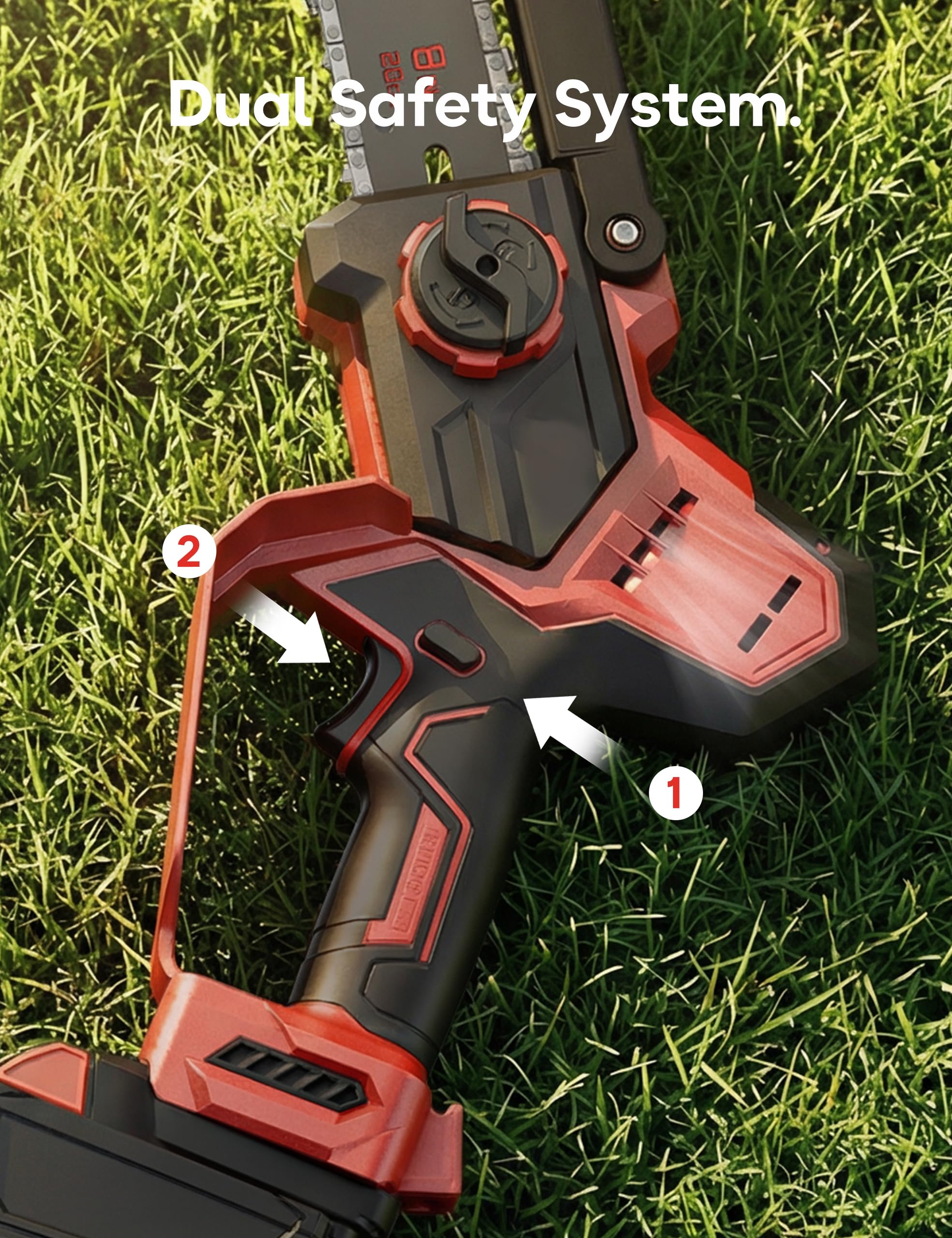DeForce ultralight 2.59 lb handheld design reduces fatigue during long use.