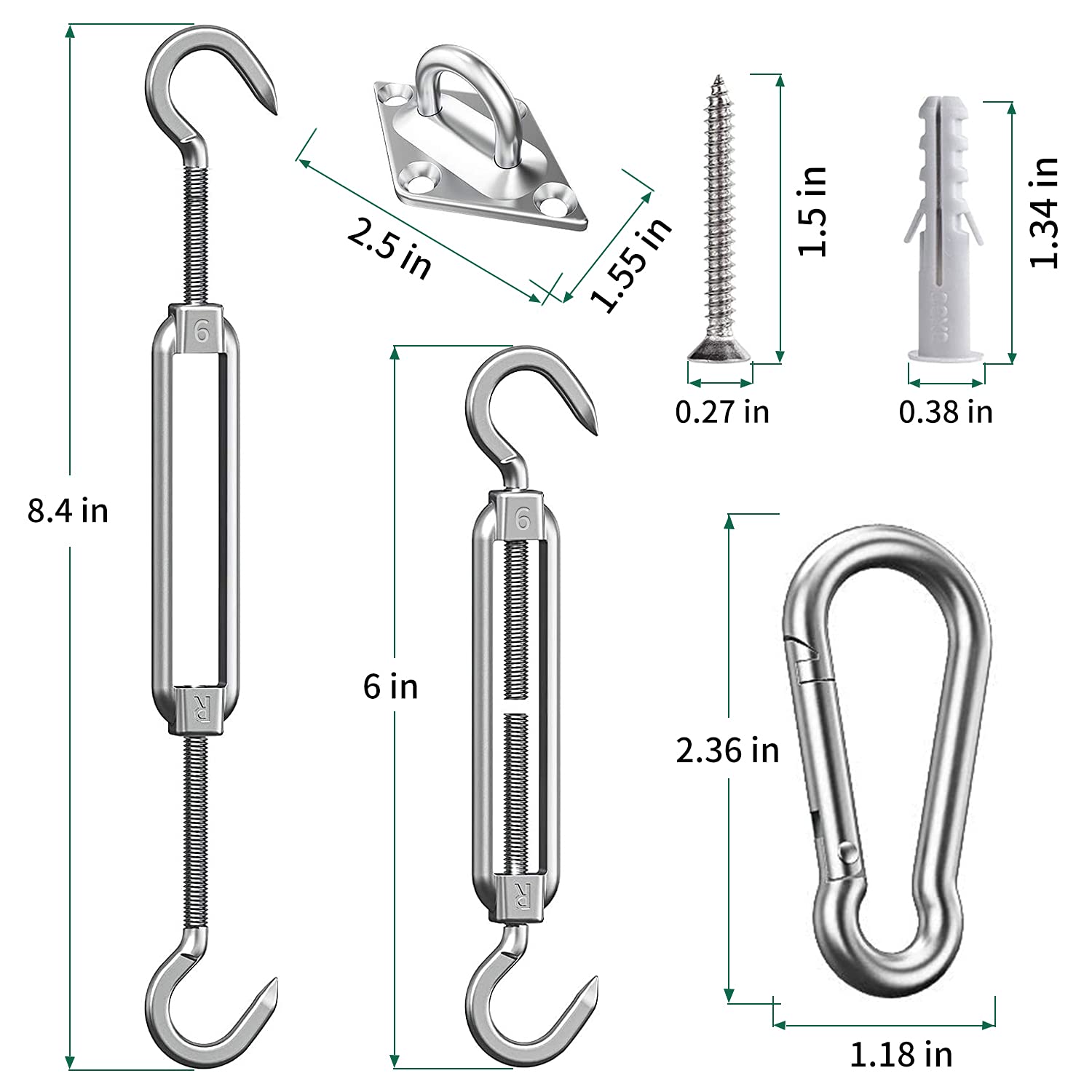 DEFUNX plastic expansion anchors pack demonstrates secure mounting on various wall types