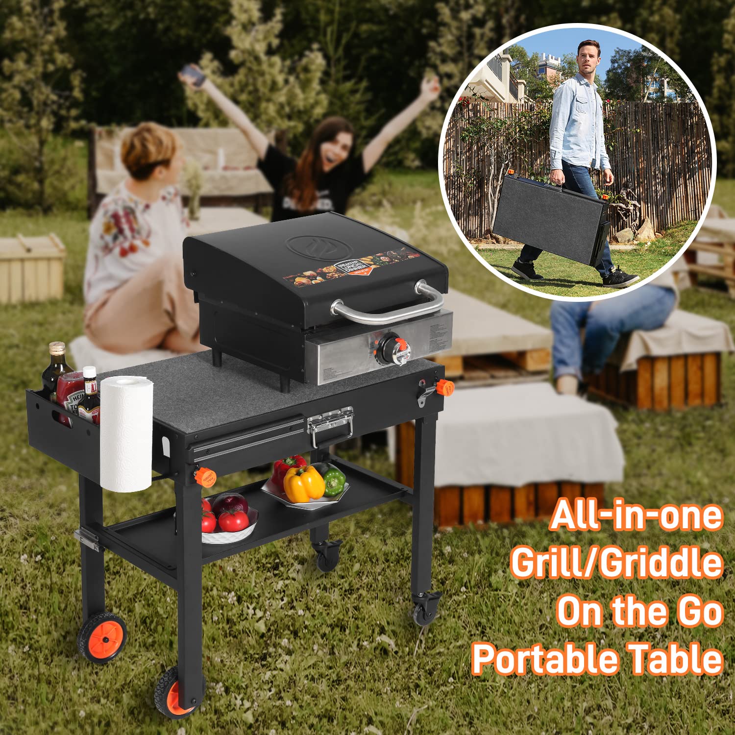 DeintYei universal-fit compatibility with Blackstone and Ninja grills