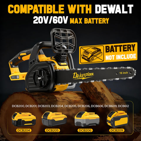 Brushless 1200W motor delivers faster cuts with lower noise.
