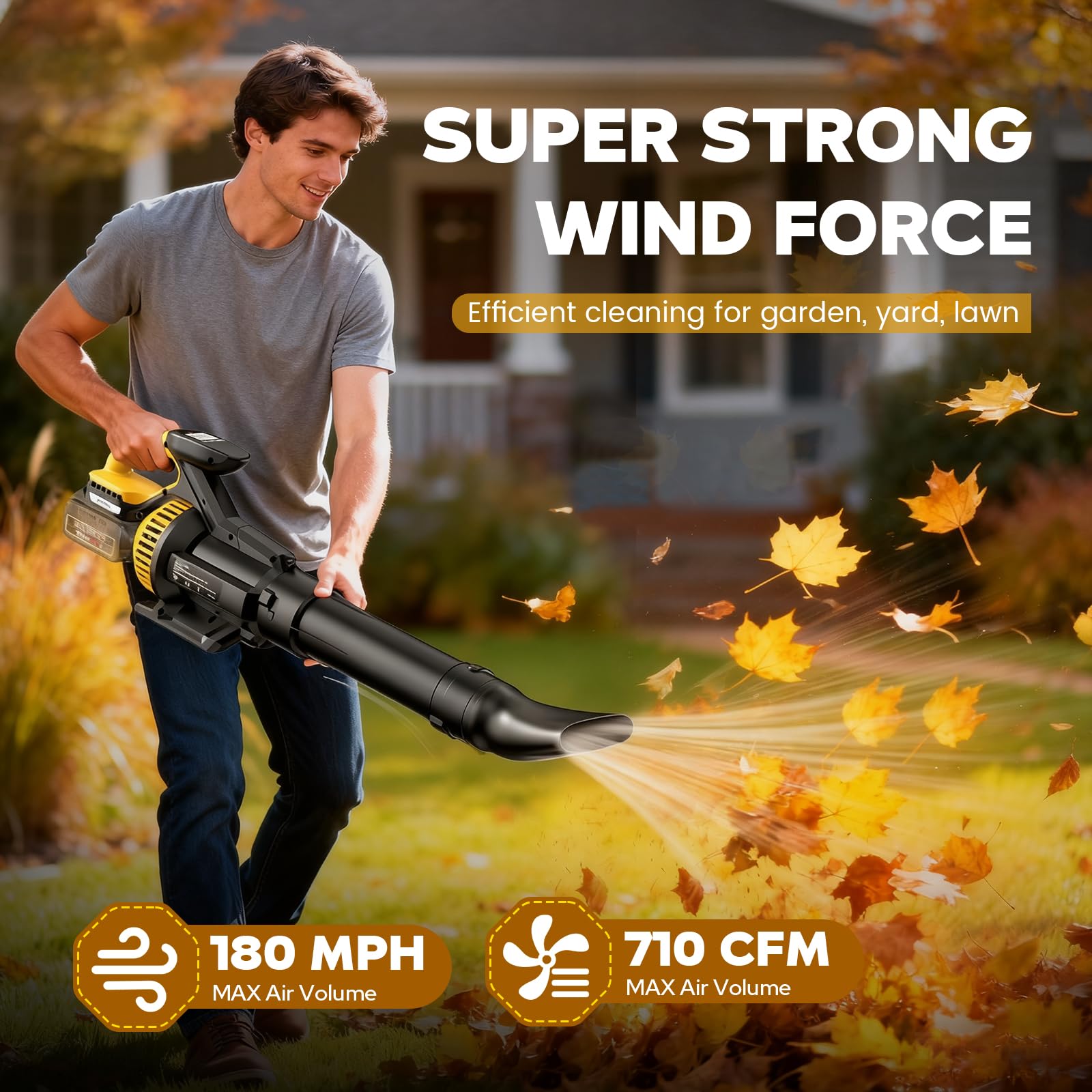 DEJUNPIOOL brushless motor delivers power and efficiency for garden tasks