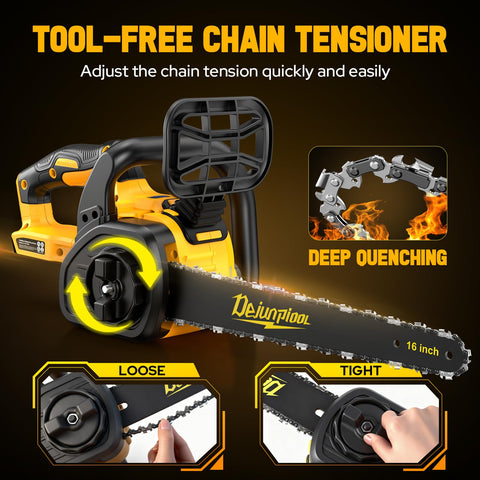 Safety features include emergency brake and lock to reduce accidents.