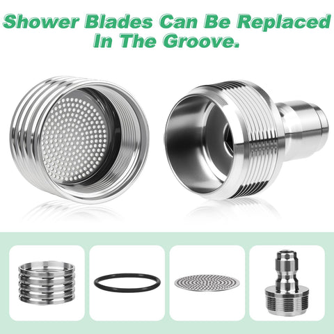 DEKELIY stainless steel nozzle body for durability and corrosion resistance
