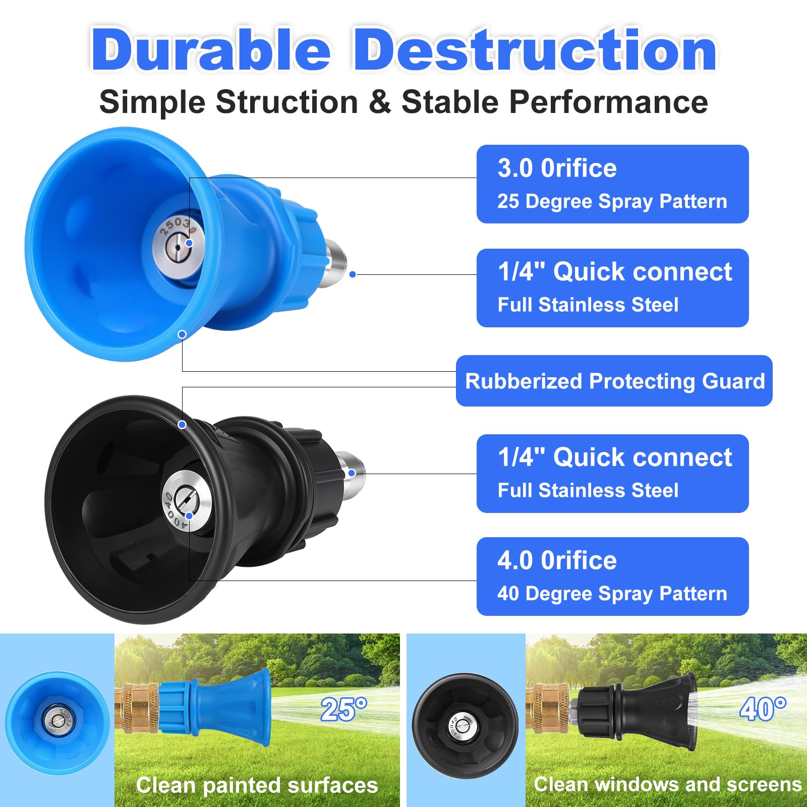 DEKELIY protector holder keeps nozzle guards organized for quick access