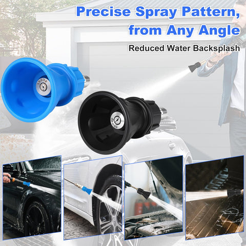DEKELIY nozzle protection reducing backsplash for a cleaner workspace