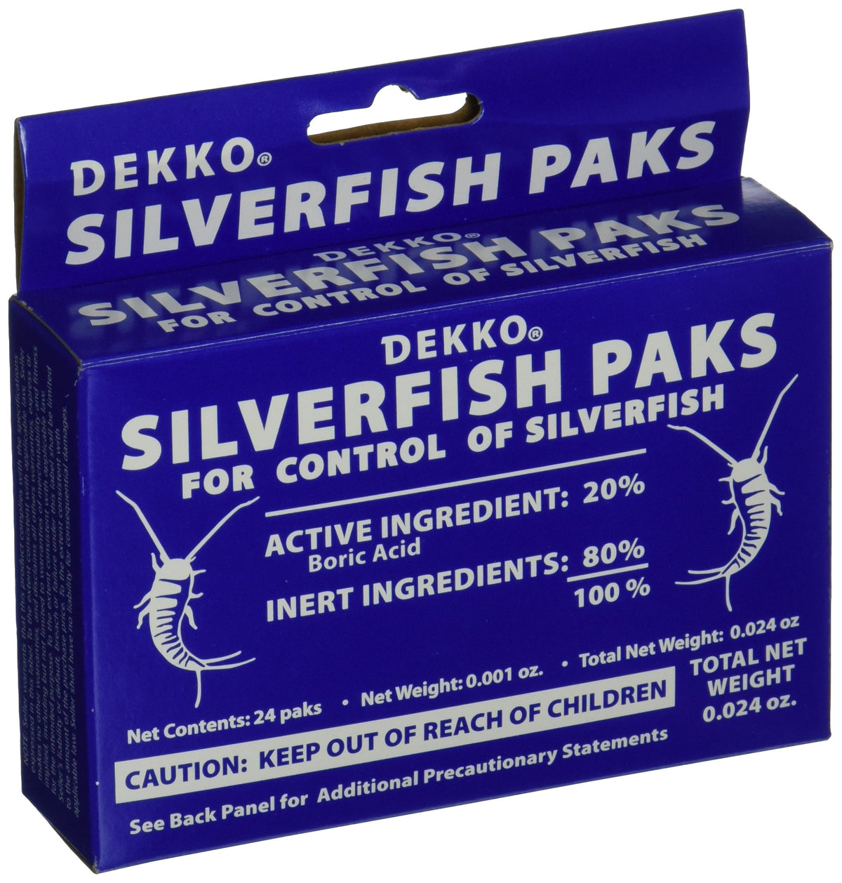 Dekko Silverfish Paks DEK1002 two-pack ready for discreet indoor placement