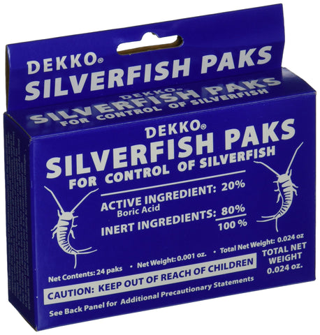 Dekko Silverfish Paks DEK1002 two-pack ready for discreet indoor placement