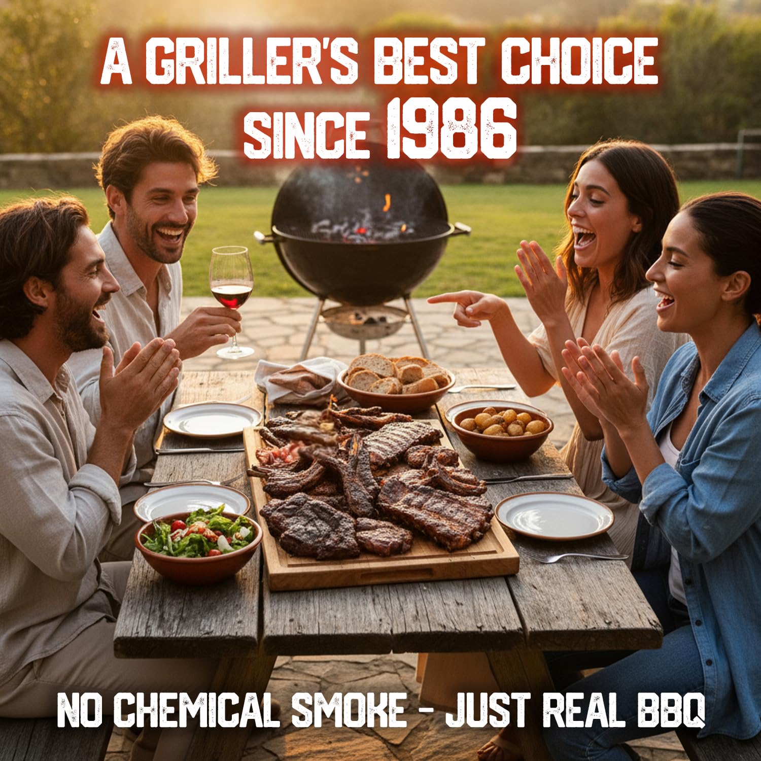Del Bravo Charcoal Briquettes are ideal for both barbecues and smokers.