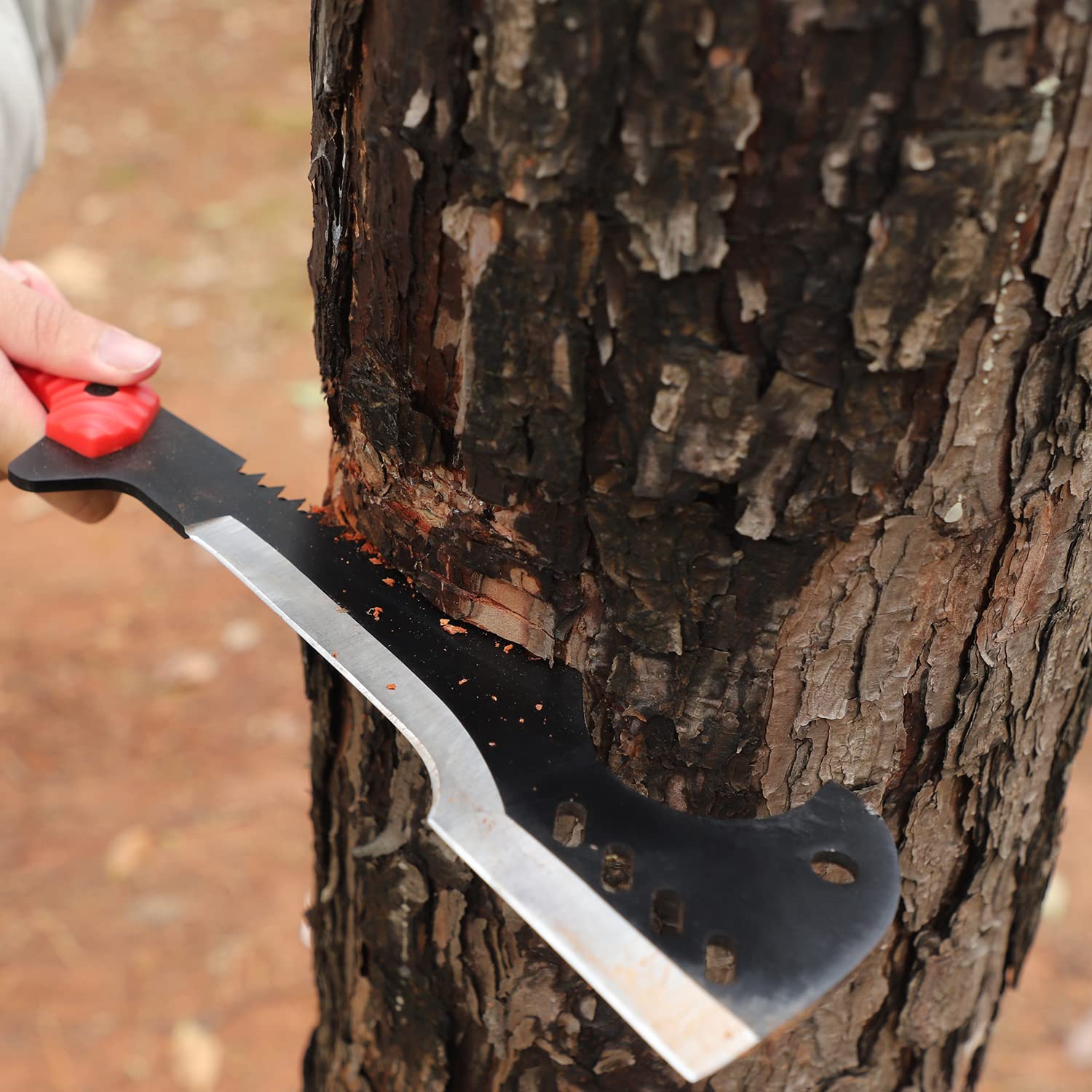 Delacour all-in-one outdoor tool boosts versatility for hunting, fishing, and surveying tasks.