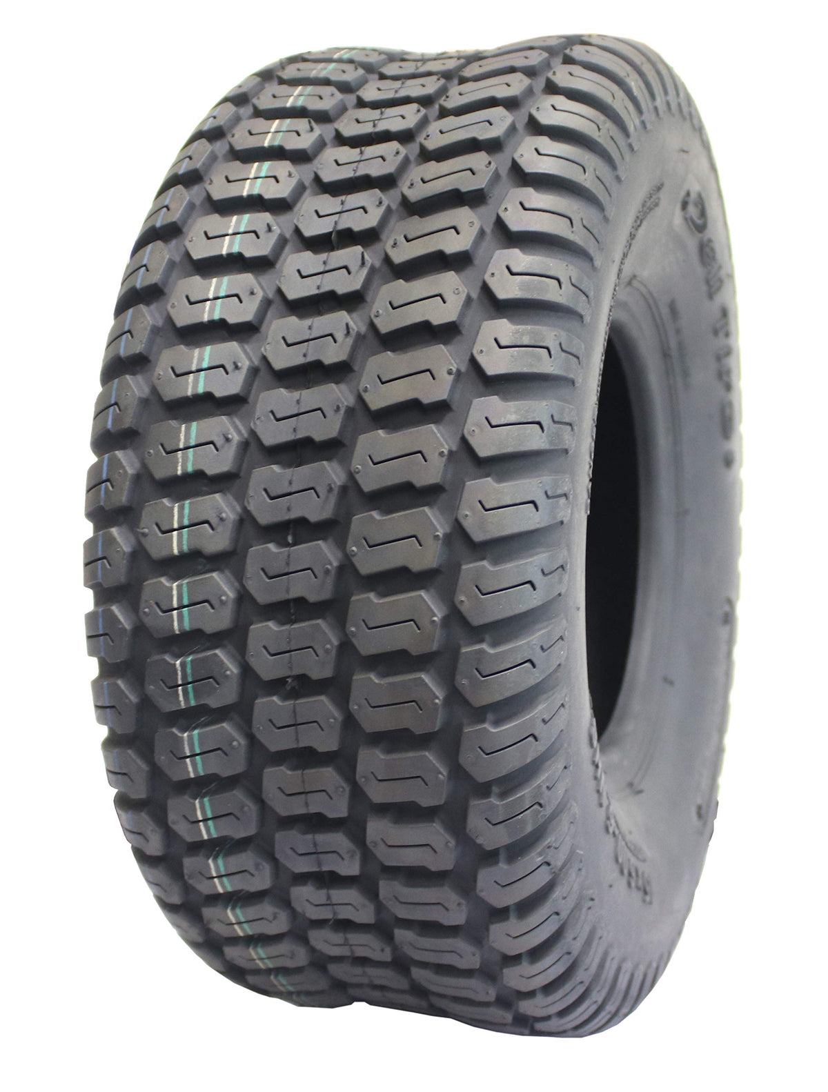 Deli Tire S-374 turf tread side view for stable lawn tractor traction