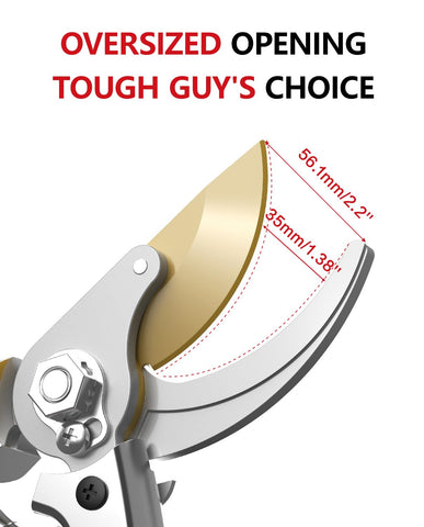 DELIXI teflon coating reduces sap buildup for smoother cuts.