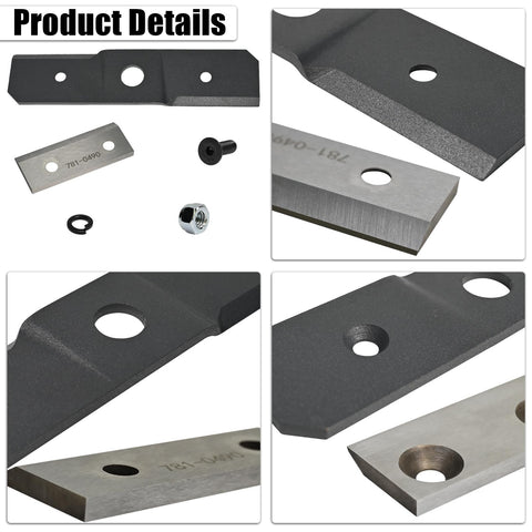 Delixike blade kit high-speed steel forging for long-lasting performance