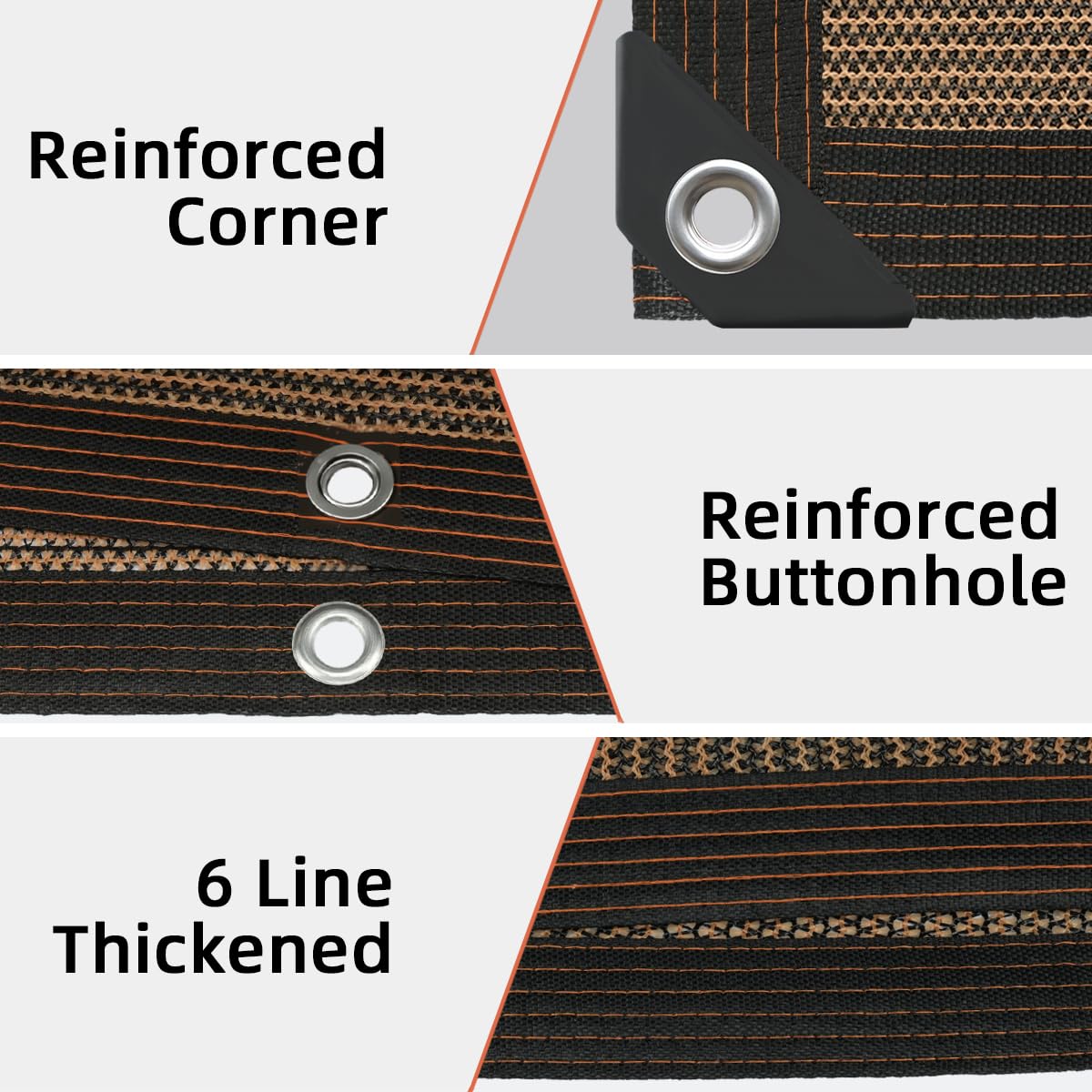 DELLNA breathable material promotes airflow and prevents heat buildup