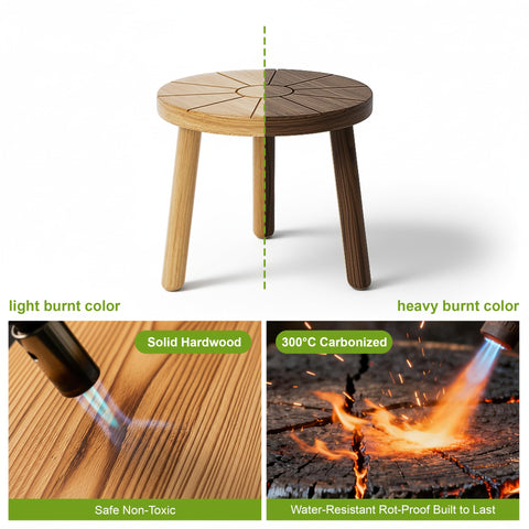 Delma Wood Plant Stand Setup demonstrates tool-free assembly and secure fit.
