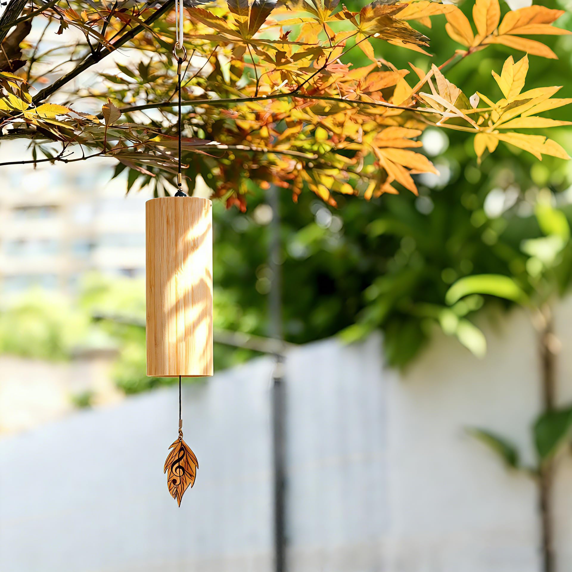 DELOVEWO zen decor wind chimes, perfect for meditation spaces