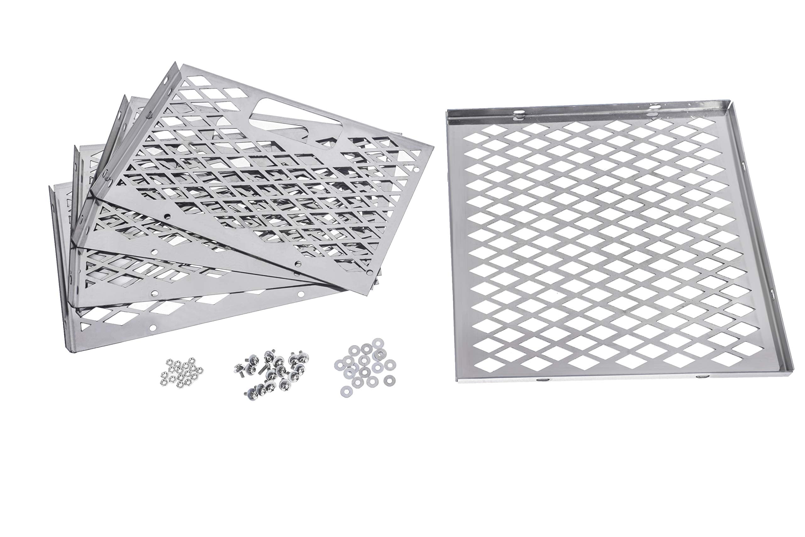 DELSbbq charcoal basket handles enable safe, easy lifting.