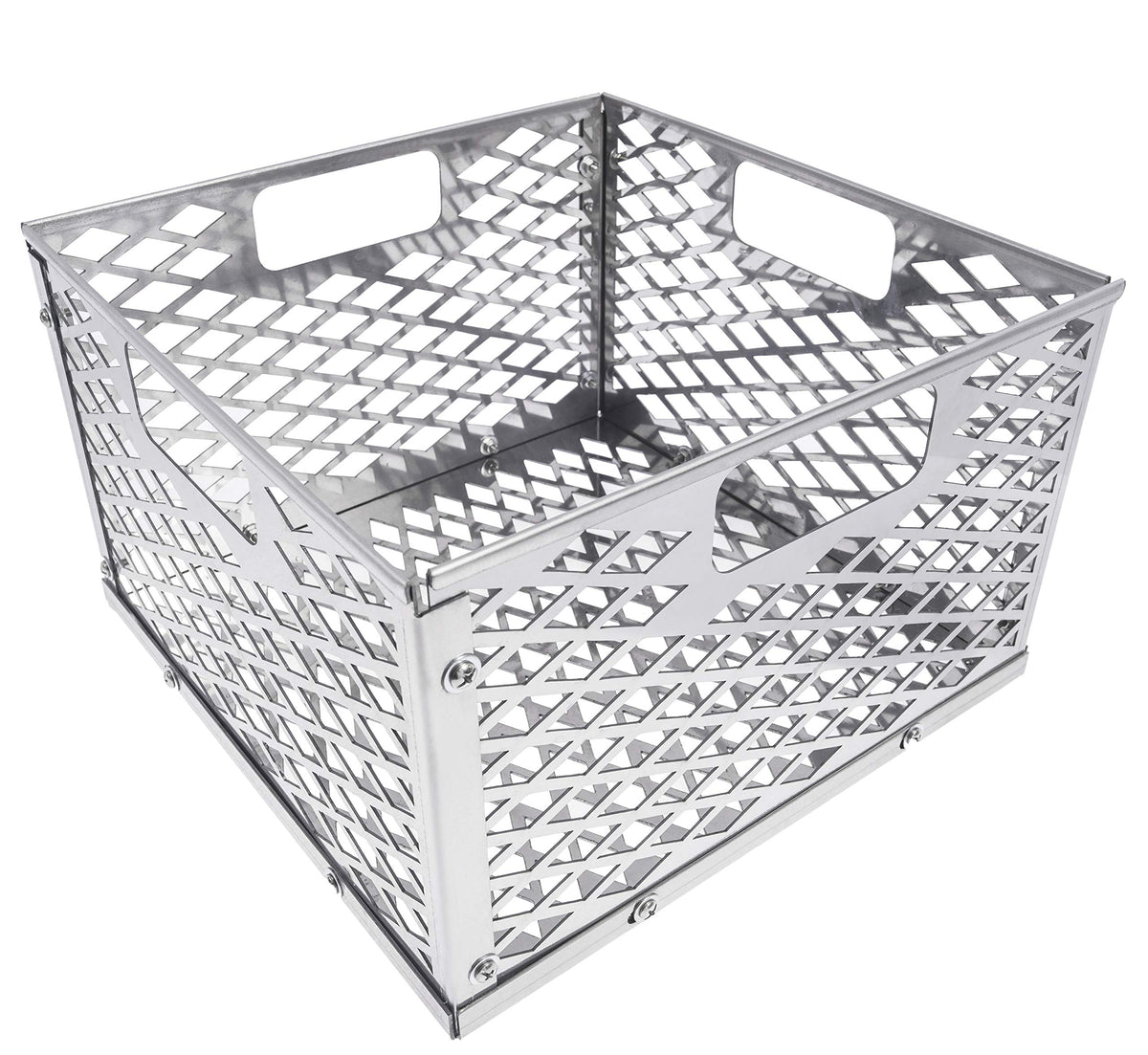 DELSbbq charcoal basket on grill delivers steady heat for versatile cooking.