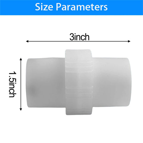 Delushaka durable pool cleaner connector withstands frequent cleaning