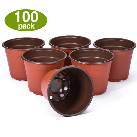 Delxo drip tray compatible nursery pot keeps surfaces clean.