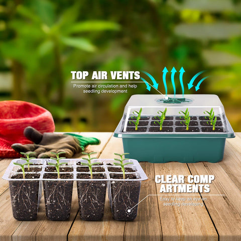 Delxo green-base design protects roots from light and stabilizes soil temperature.