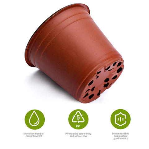Delxo seed starting pots ideal for indoor germination and growth.