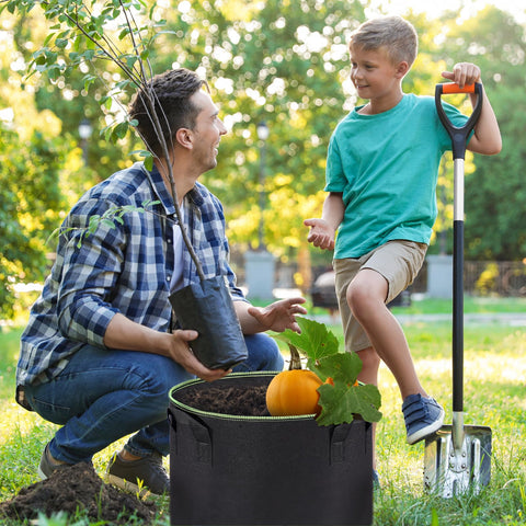Delxo thickened nonwoven fabric delivers sturdy, reusable grow bags.