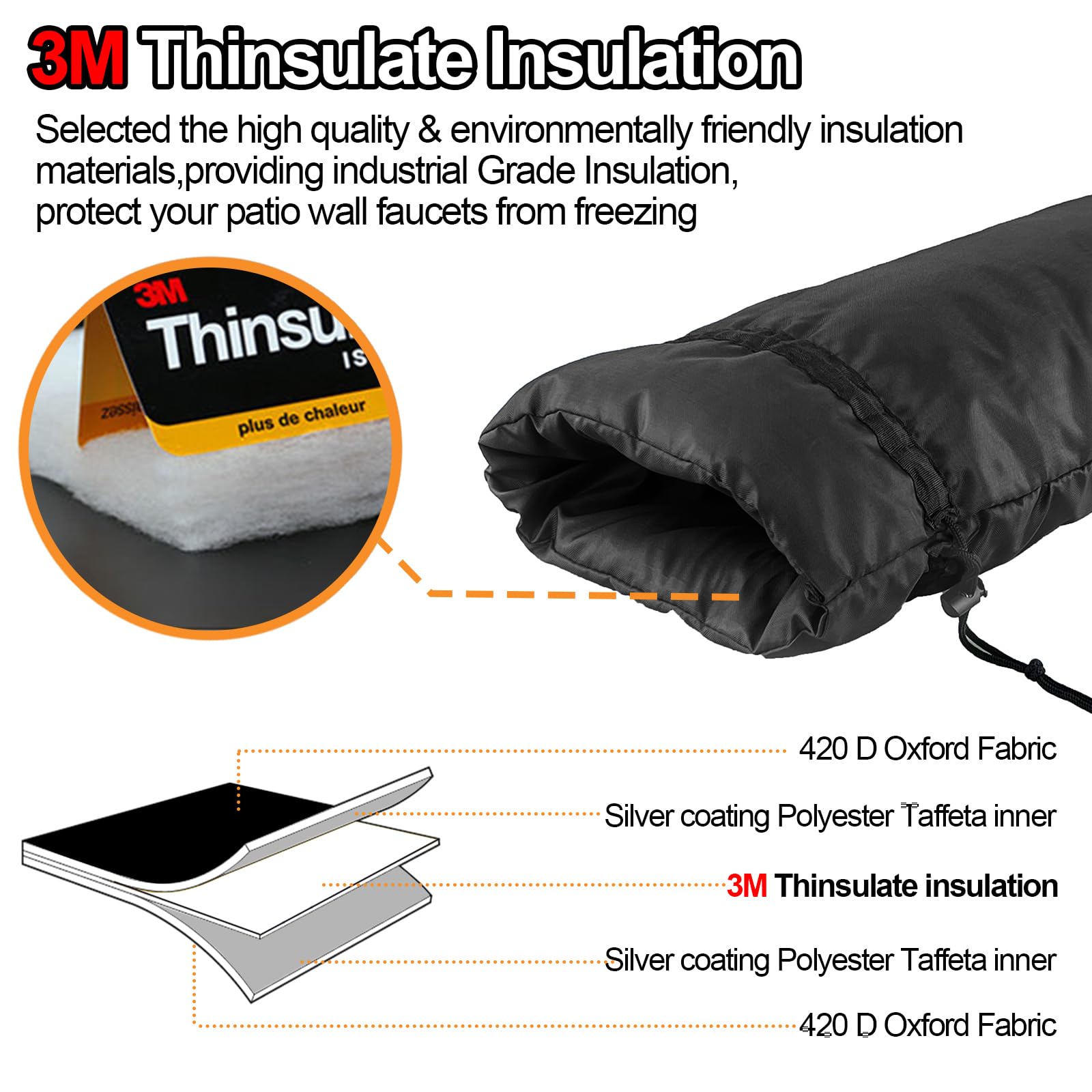 DEMEDO easy-to-use cover secured without tools for quick winter setup.